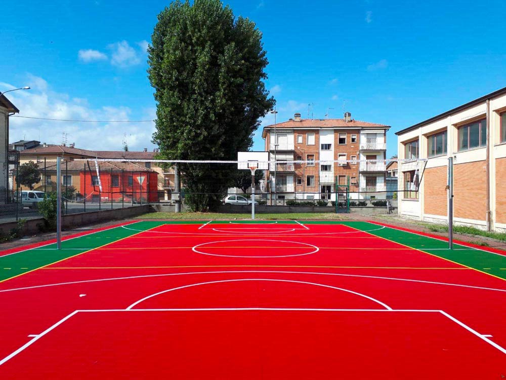  COPPIA PALI DI SOSTEGNO PALLAVOLO DA MM. 102 – ART. AP 102