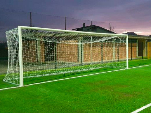  COPPIA PORTE DA CALCIO REGOLAMENTARI DA MT. 7,32 X 2,44 – ART. AC 1 REG.